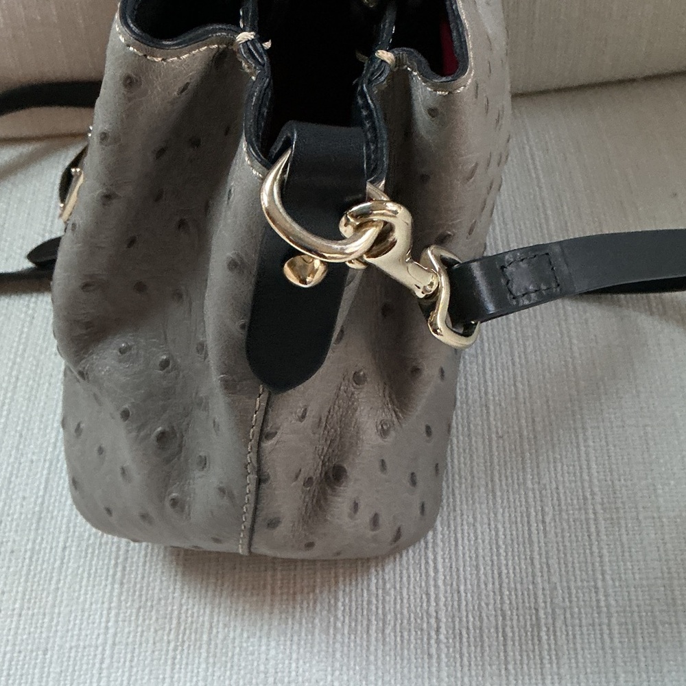 Dooney & Bourke Black and Gray Satchel - Picture 4 of 11
